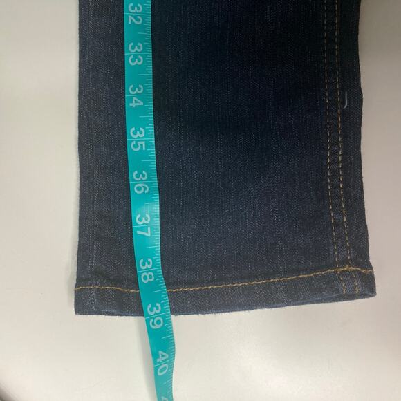 Paris Blues Size 11 Blue Stretch Denim Embroided Back Pocket Jeans - Picture 11 of 11